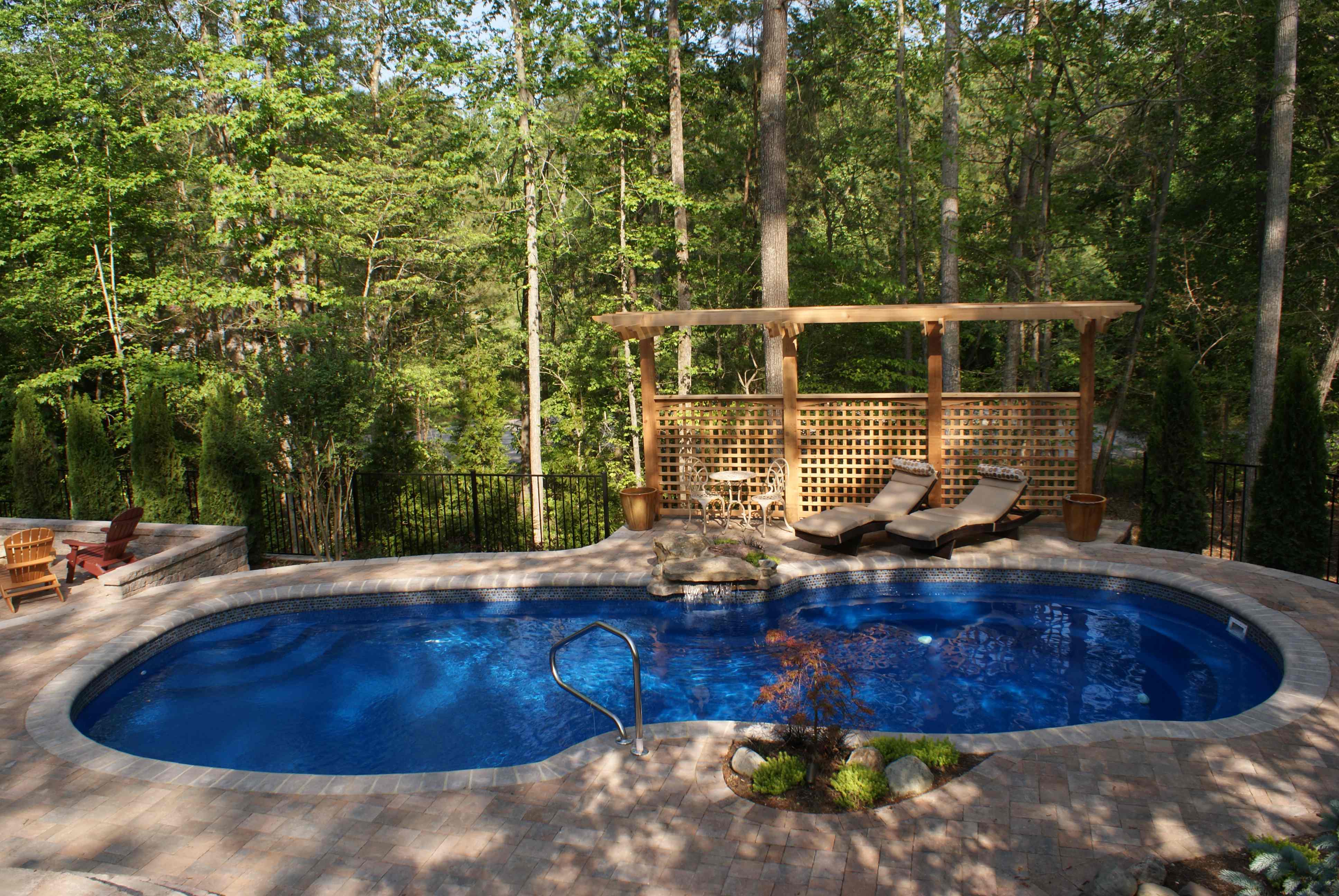 Latham Fiberglass Pool Installation Richmond VA